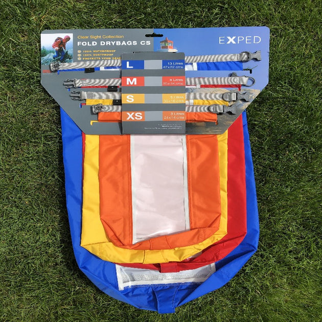 Exped Clear Sight Dry Bags With A Window DryBags.co.uk