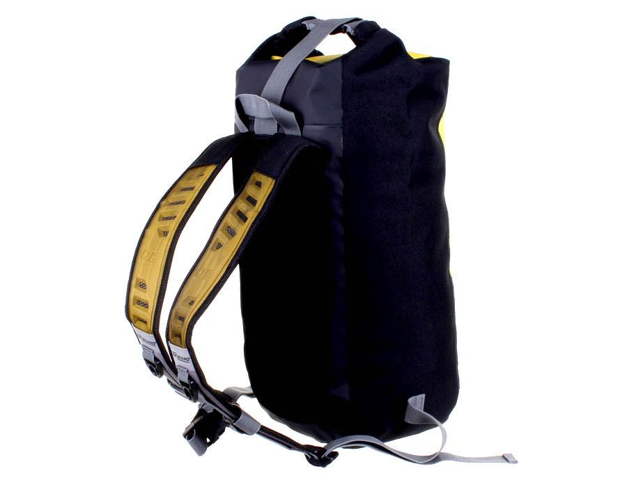 Bicycle Pannier Bag 17 Litre Single Overboard 100% Waterproof Black Yellow  Bike | eBay