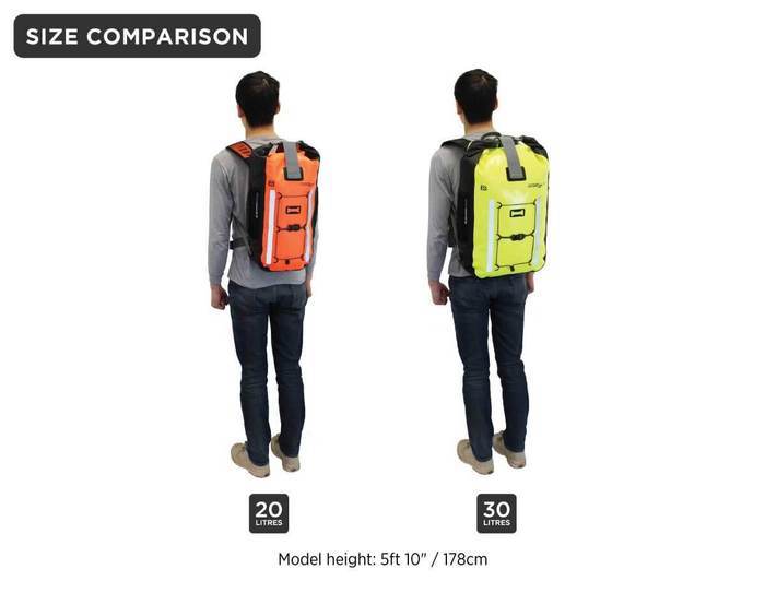 Pro-Vis Waterproof Backpack - 30 Litres - Dry Bags